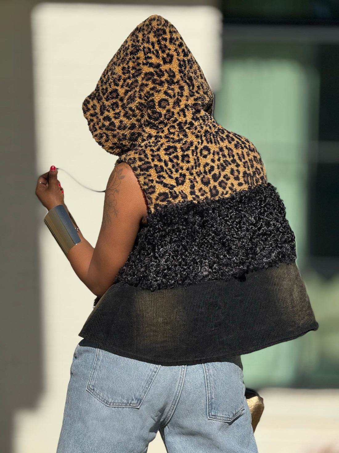 Leopard Vest