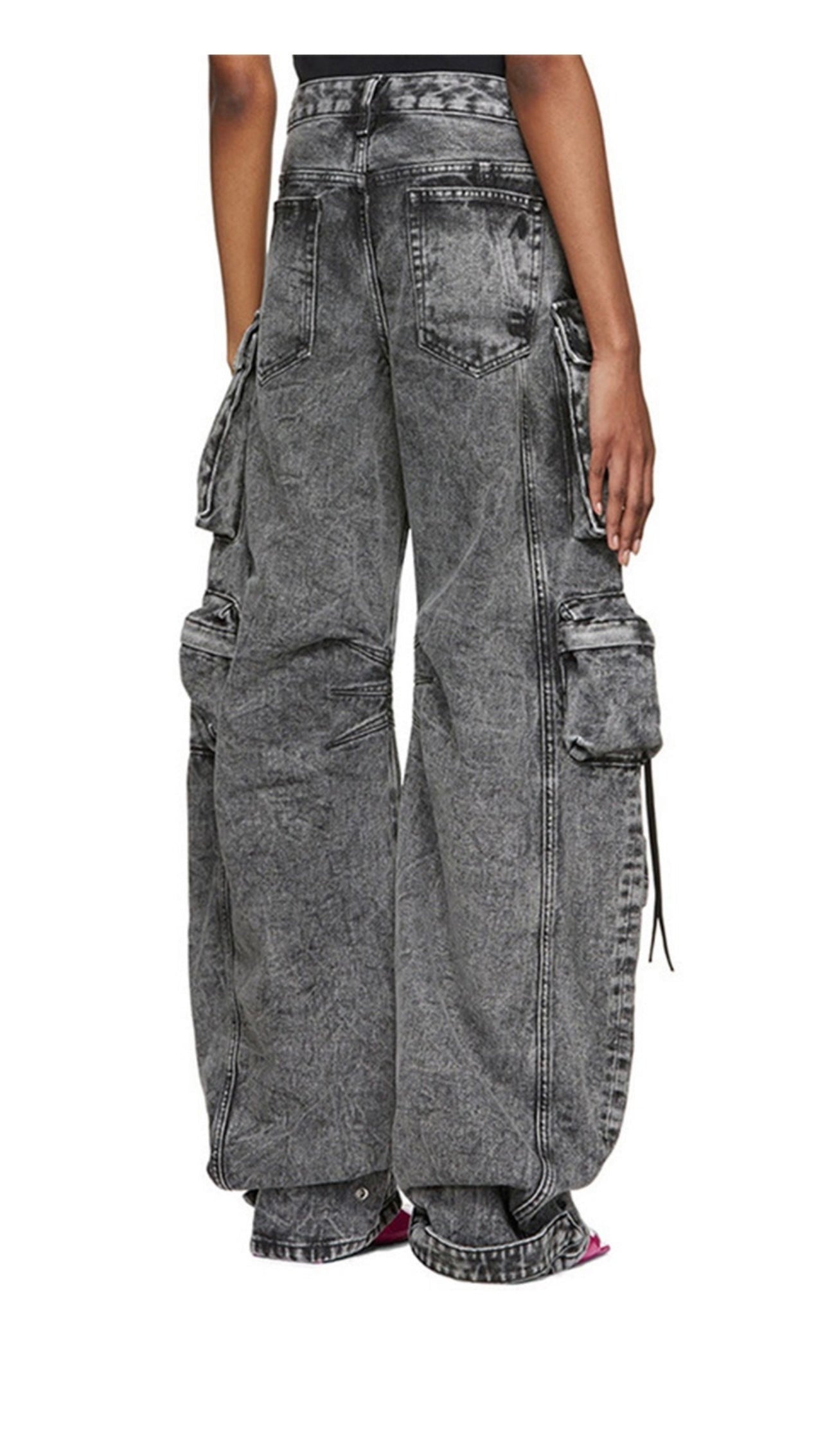CARGO DENIM JEANS