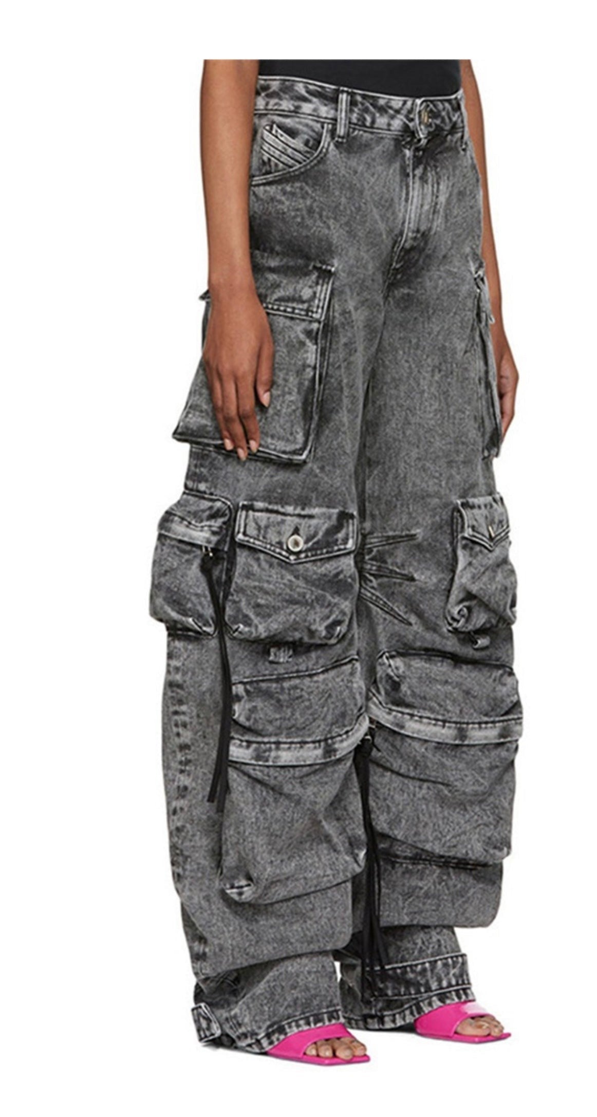 CARGO DENIM JEANS