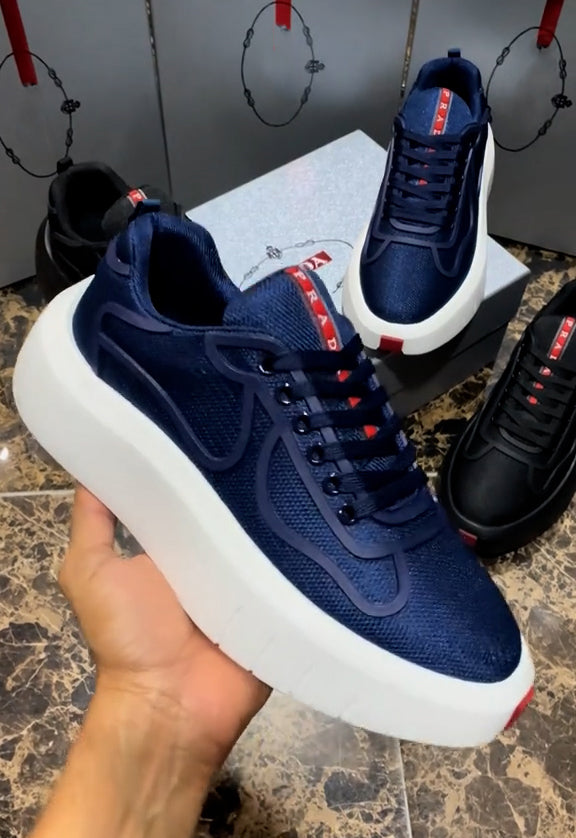 Italian men's luxury versatile sneakers