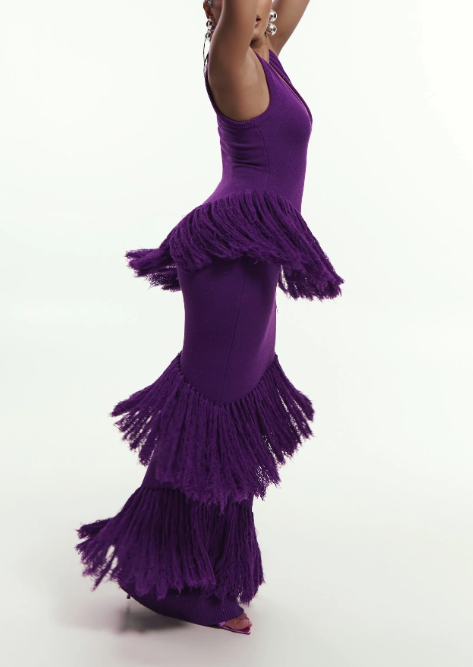 Fringe Max Dress