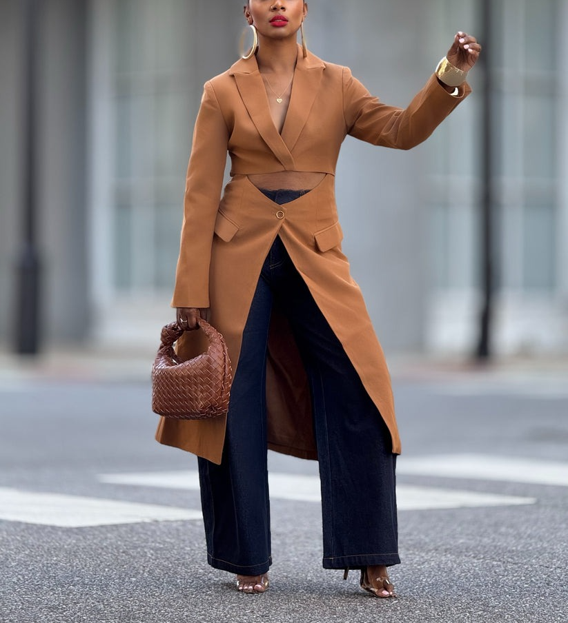 Pecan Kandace Blazer