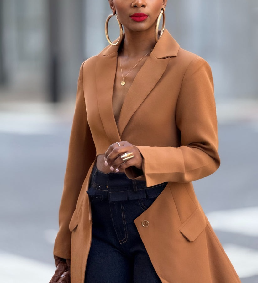 Pecan Kandace Blazer
