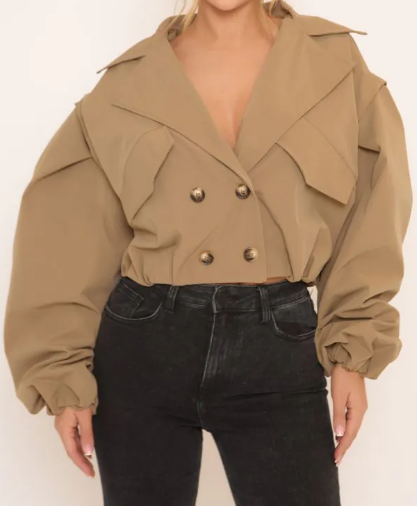 Fab Short Trench Jacket