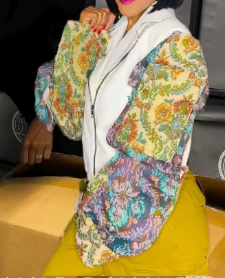 Vintage Ruffle Jacket