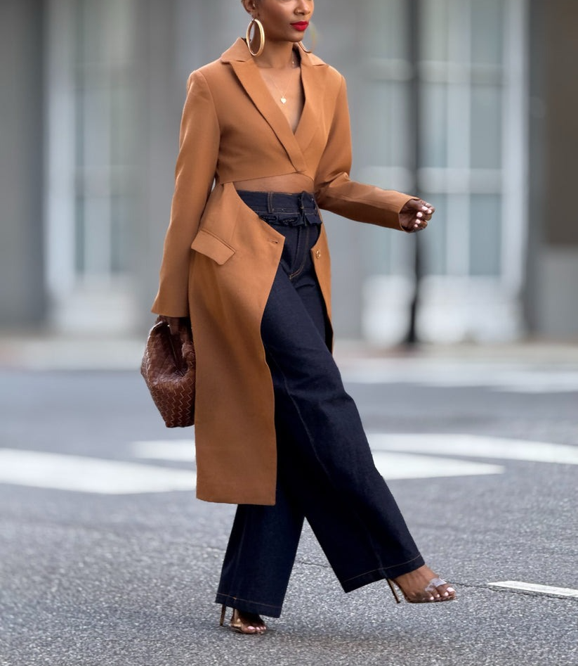Pecan Kandace Blazer