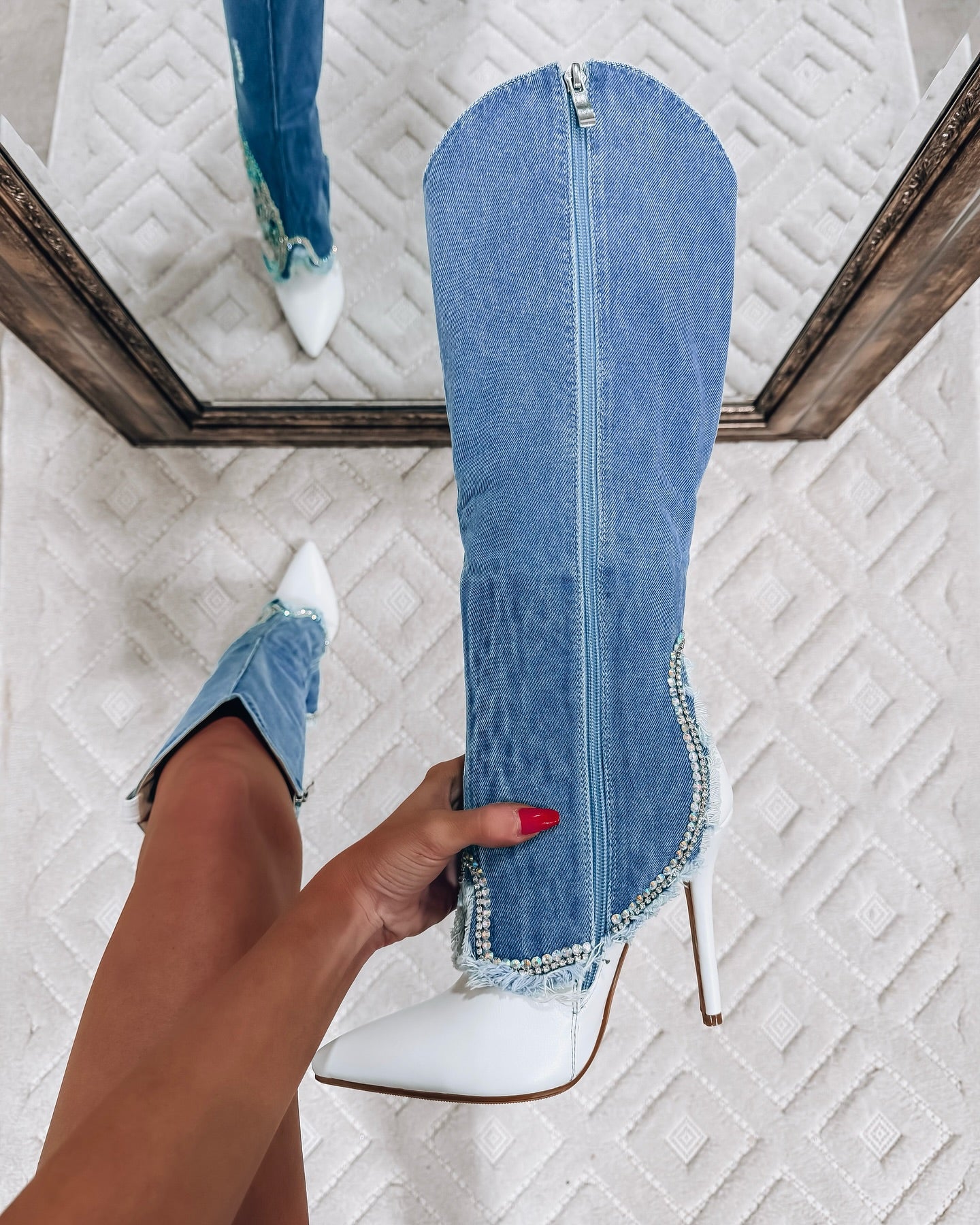 Women's Fab Denim Boots