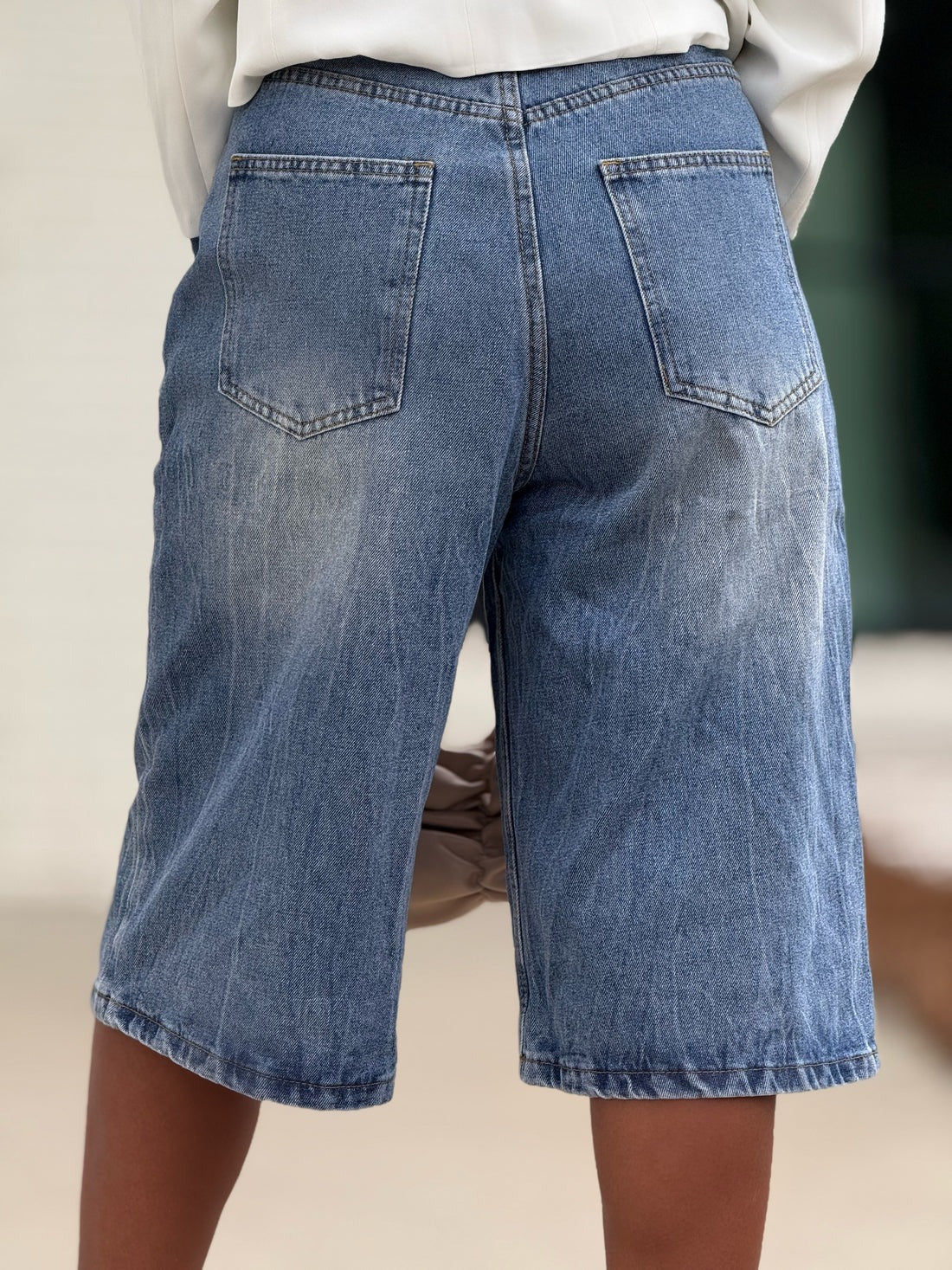 Denim Bermuda