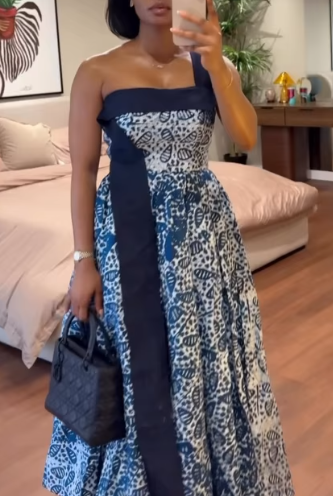 Indigo Batik Maxi