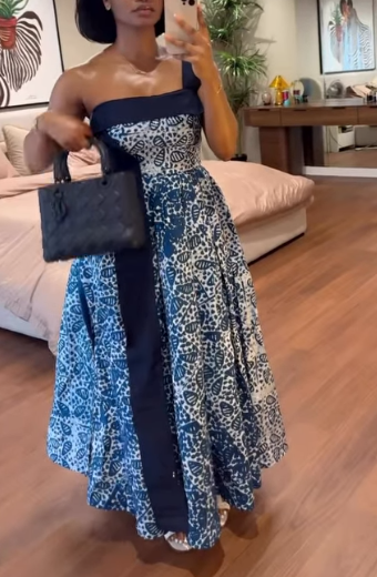 Indigo Batik Maxi