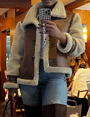 Chic Shearling Coat
