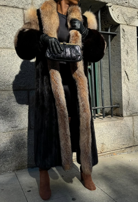 Warm Statement Faux Fur Coat