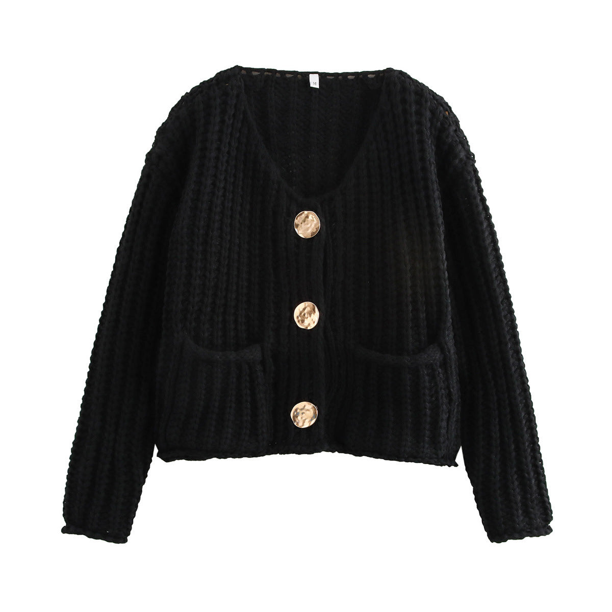 Chic Button Knit Cardigan