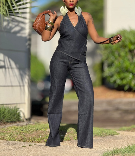 Kamie Denim Set