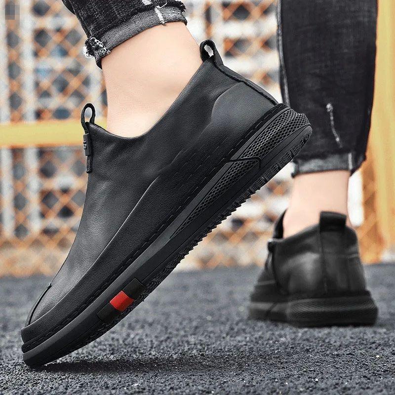 Men's Casual Leather Sneakers