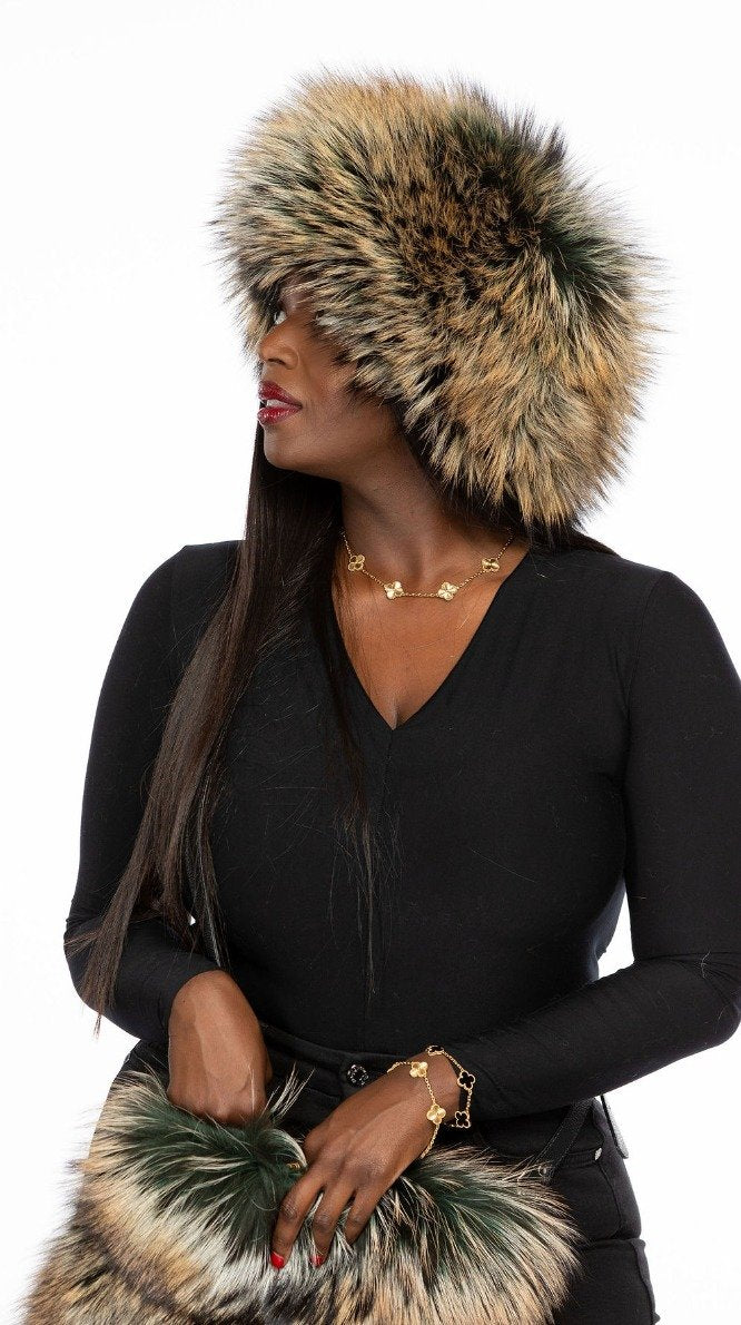 Dina Silver Fox Hat