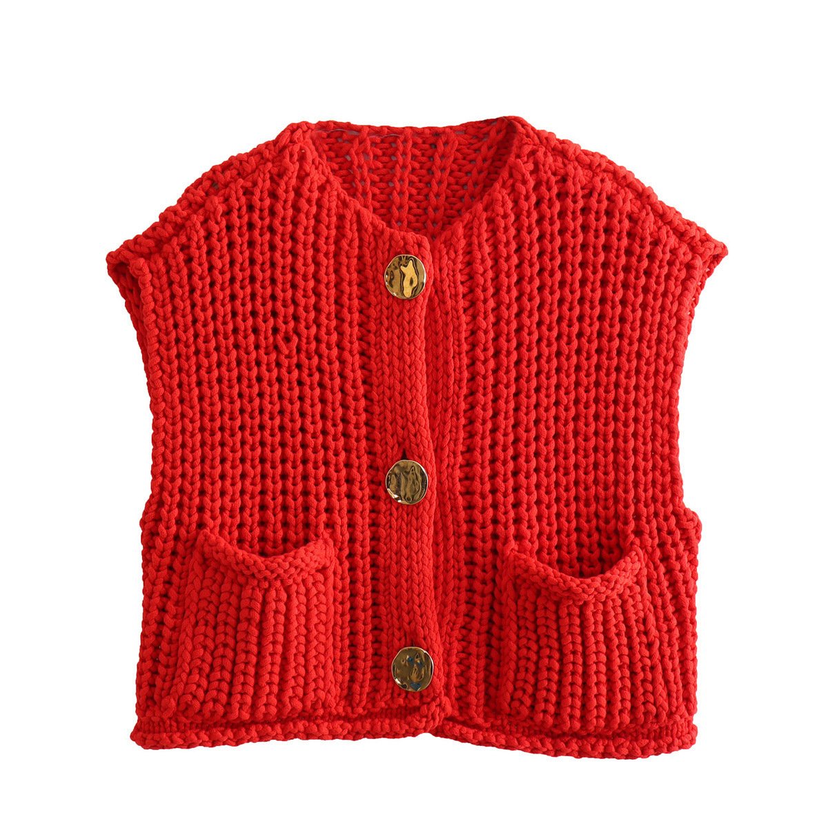 Chic Button Knit Cardigan