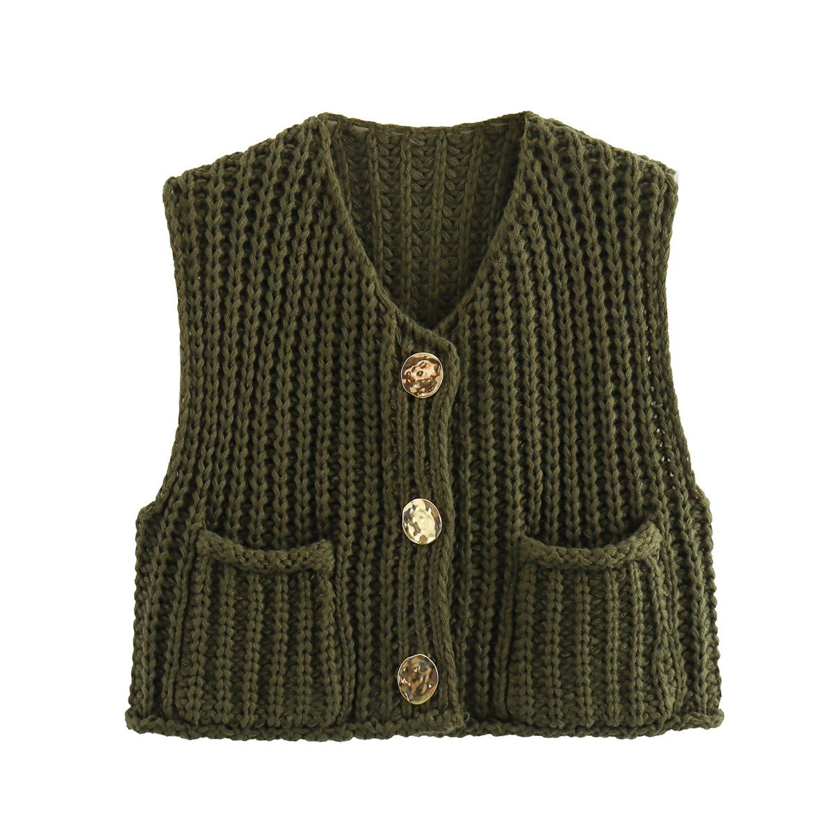 Chic Button Knit Cardigan