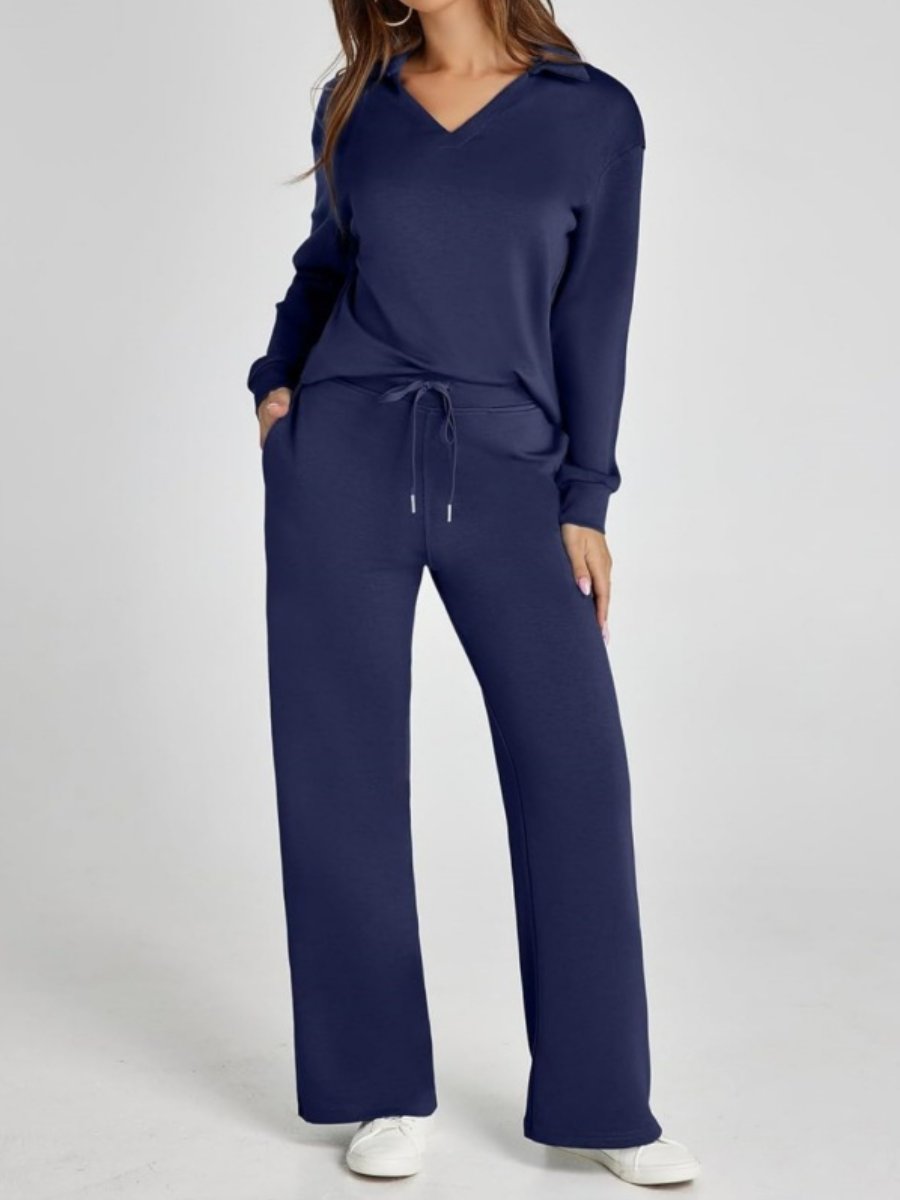 Casual Long Sleeve Sweatsuits Sets