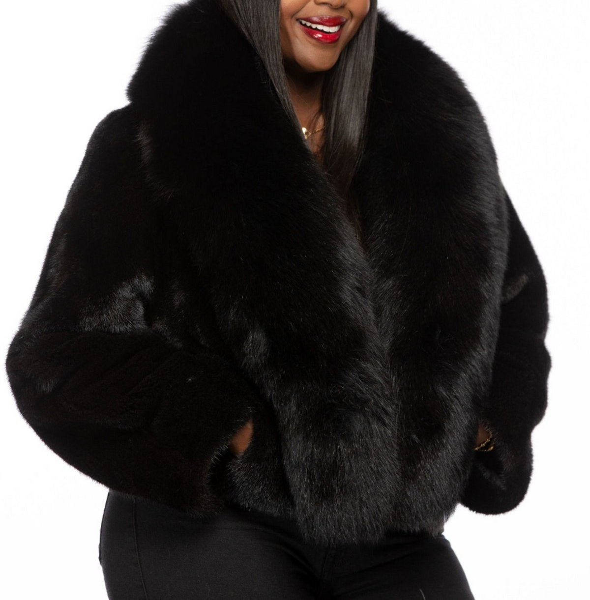 Melissa Mink Fur Coat