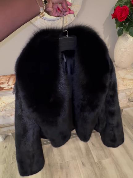 Melissa Mink Fur Coat