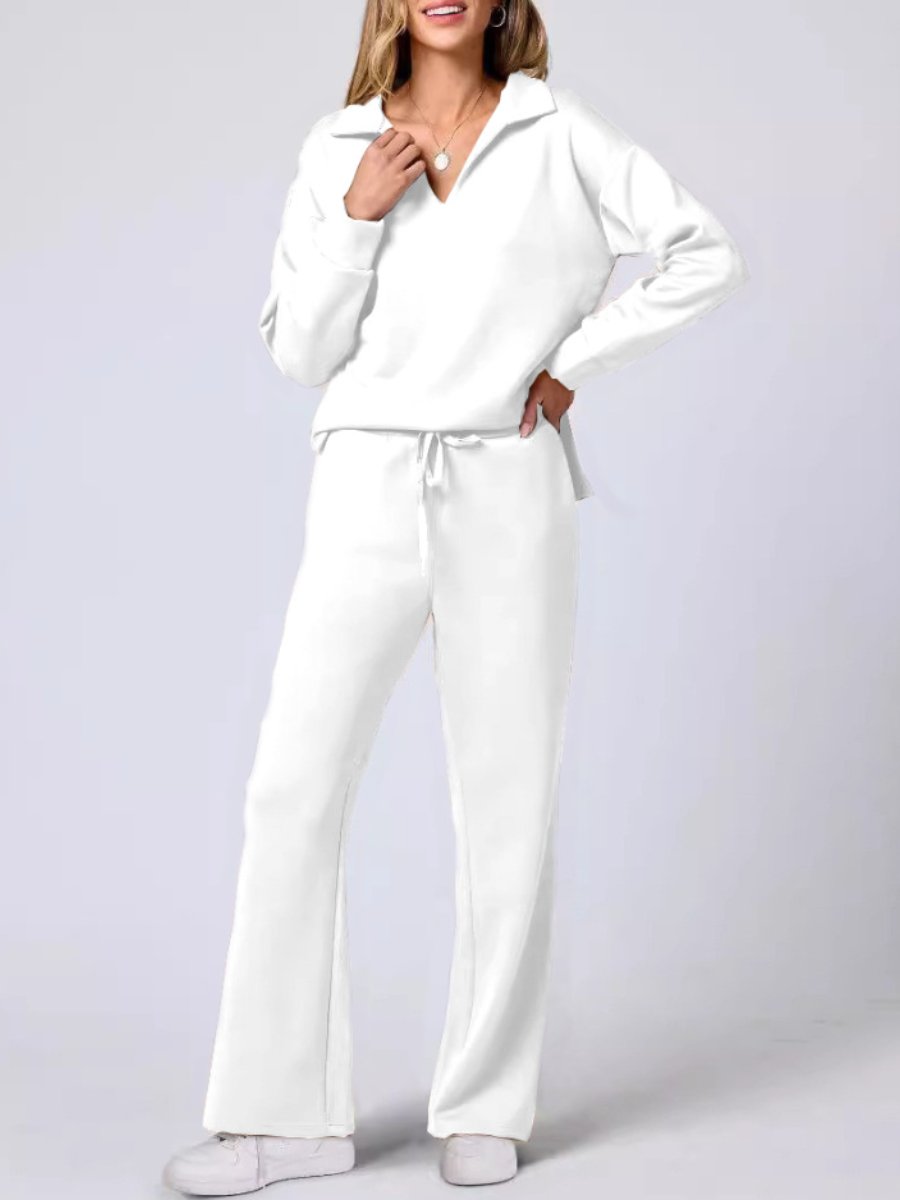 Casual Long Sleeve Sweatsuits Sets